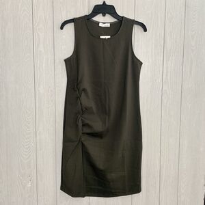 Heatherly Olive Green Sleeveless Dress Size XS NWT